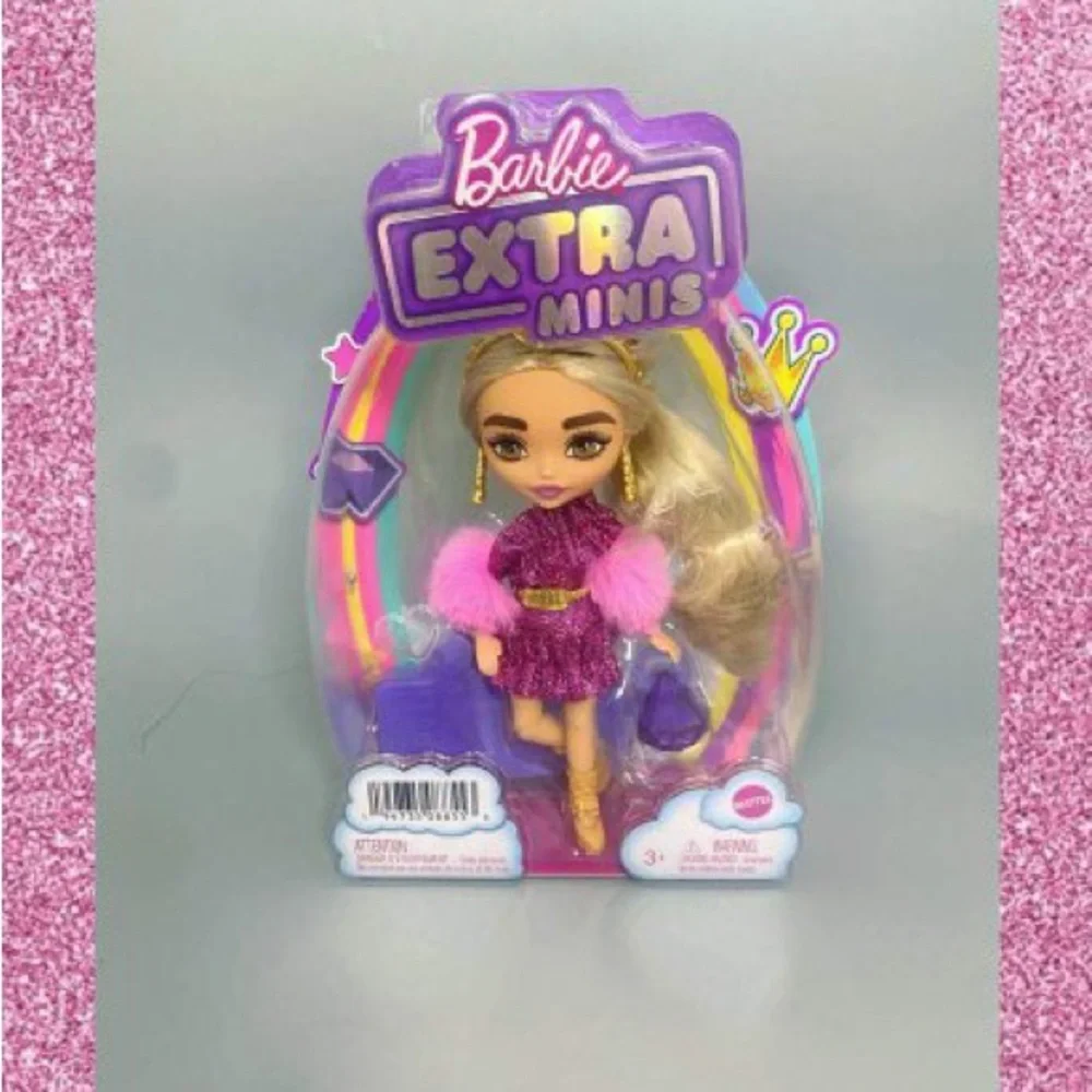 🌸 New Barbie Extra Minis Doll with Pink and Gold Outfit - Picture 1 of 6